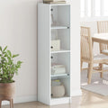 Hochschrank mit den Massen 35 x 37 x 142 cm in Weiss