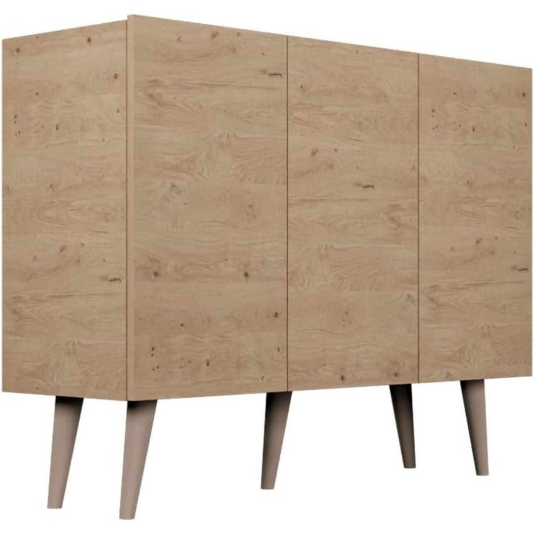 Sideboard in Naturbraun mit 3 Tueren