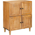 Sideboard aus Massivholz mit 4 Tueren