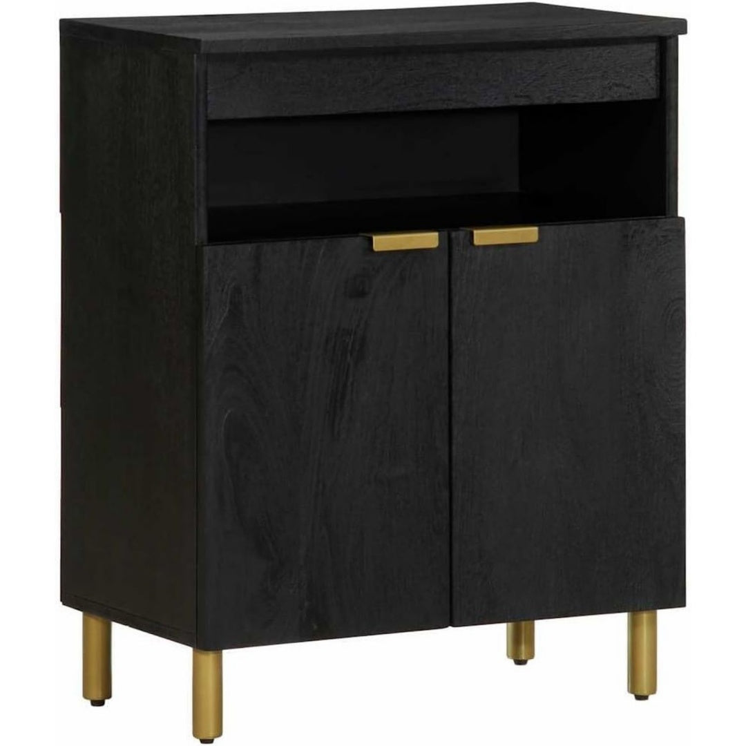 Schubladen treffen bei dem Sideboard auf eine Wandmontage