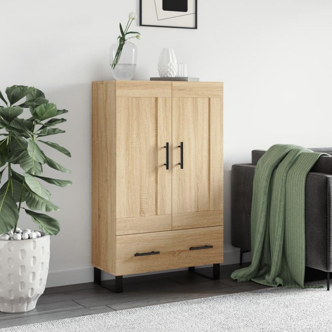 Sideboard mit den Massen 69.5 x 31 x 115 cm in Eichenbraun
